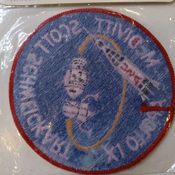New Vintage Apollo IX Patch Official Space Camp Gear McDivitt Scott Schweickart - Picture 5 of 8